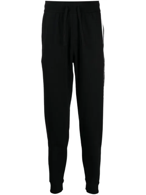 BOSS logo-print track pants Black 50496760