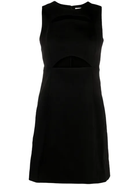 Michael Michael Kors cut-out sleeveless shift dress Black MF381OB3GZ