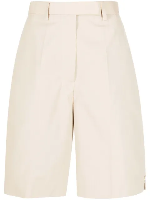 Thom Browne high-waisted tailored shorts Neutrals FTC487A04502