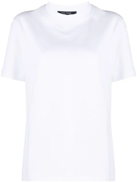 Sofie D'hoore crew-neck short-sleeve T-shirt White W23TAGJFLIT01