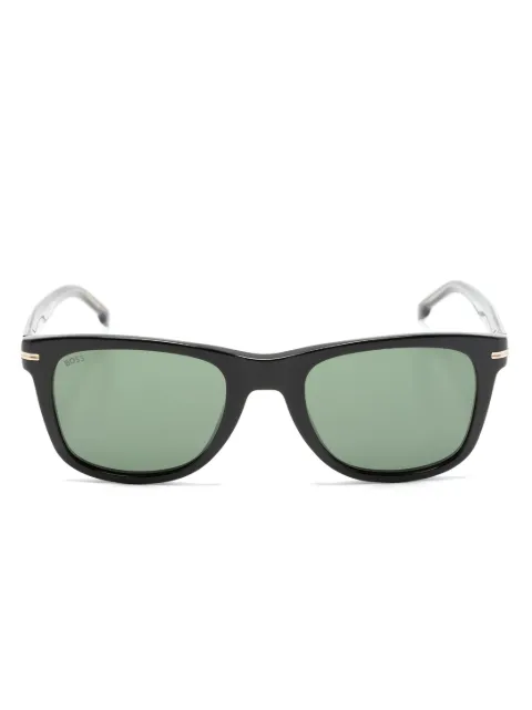 BOSS square-frame tinted sunglasses Black BOSS1508S