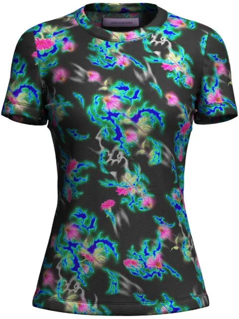 Maccapani The Skimpy abstract-print T-shirt Black 23IM2M0F010