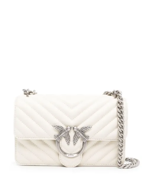 PINKO small Love One cross body bag Neutrals 100074A0GK