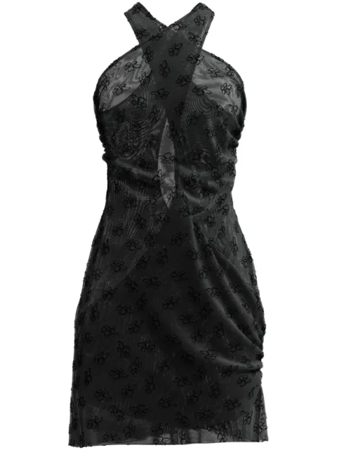 Maccapani Clari cutout-detail dress Black 23IM2M0H0814778