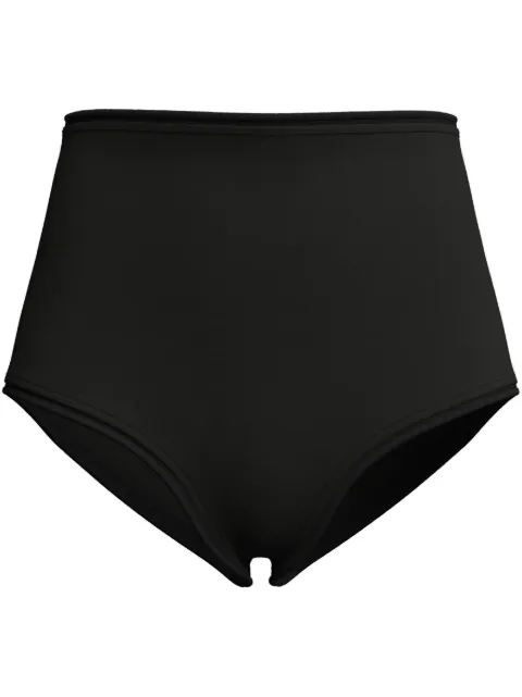 Maccapani Micro-short high-waist shorts Black 23IM2M0D0104776