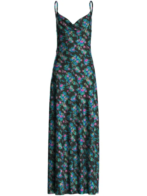 Maccapani Ita long dress Black 23IM2M0H060