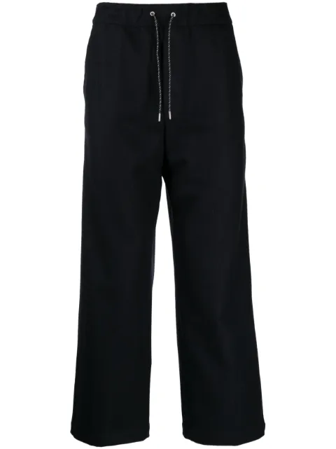 OAMC wide-leg wool-cotton trousers Black 23A28OAU61MLA00644