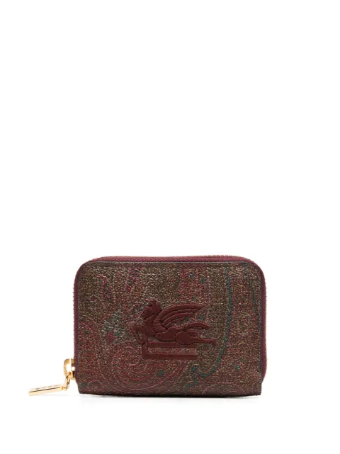 ETRO Pegaso zip-around wallet Red 1N0837567