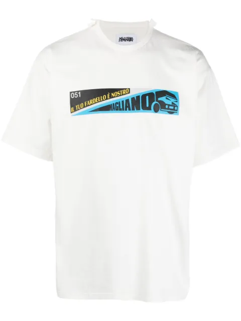 Magliano graphic-print cotton T-shirt White Q58010627