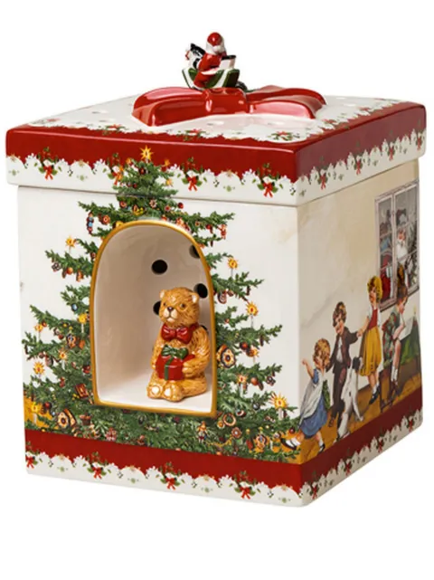 Villeroy & Boch christmas toys porcelain box Multicolour 1483276693