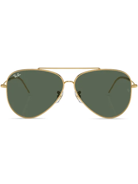 Ray-Ban Aviator-frame sunglasses Gold RBR0101S