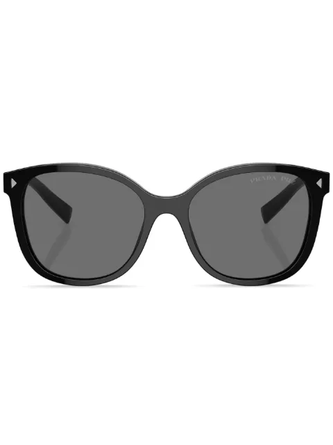 Prada Eyewear Prada Symbole round-frame sunglasses Black SPR22ZSF1AB5Z1