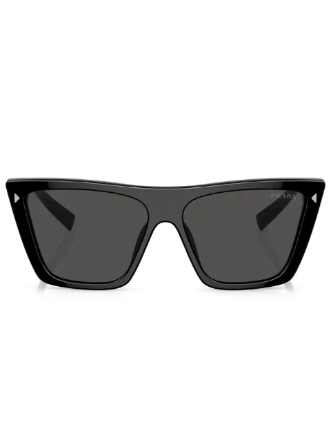 Prada Eyewear square-frame tinted sunglasses Black SPR21ZSF1AB5S0