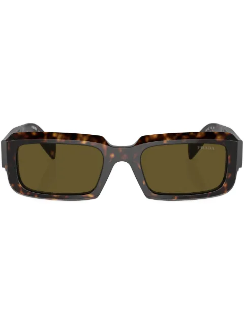 Prada Eyewear Symbole square-frame sunglasses Green SPR27ZS