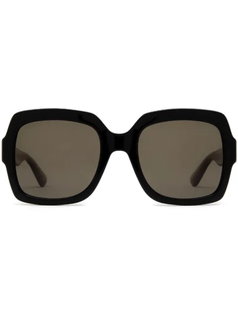 Gucci Eyewear square shaped sunglasses Black GG0036S