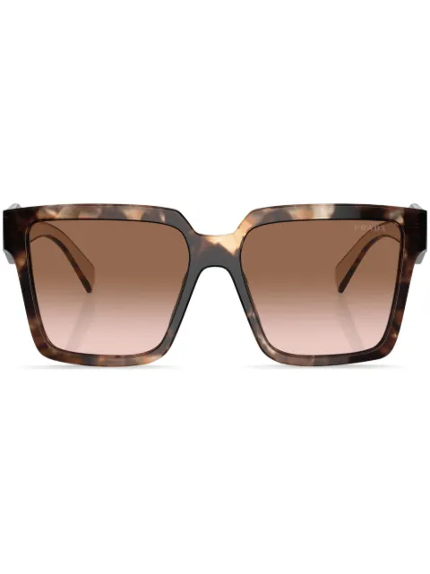 Prada Eyewear tortoiseshell-frame gradient sunglasses Green SPR24ZC056E23A