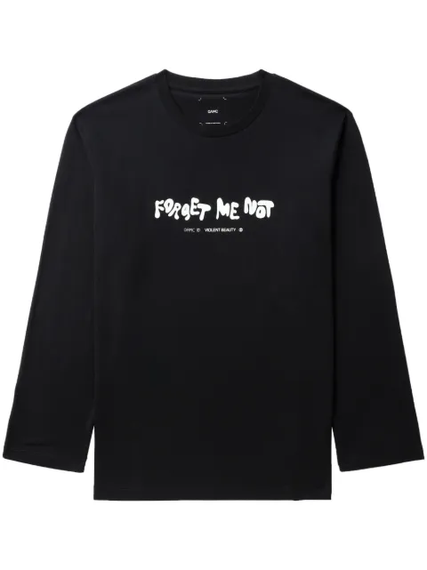 OAMC Hurricane cotton T-shirt Black 23A28OAJ06COT00914