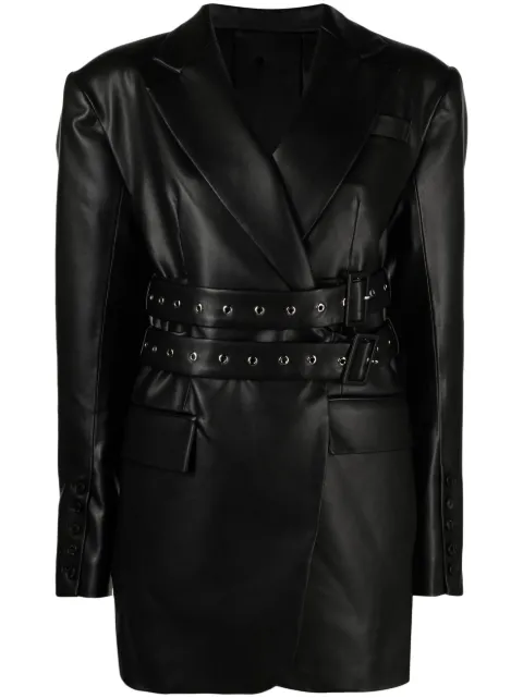 Rokh side tie-fastening blazer Black R5CA140