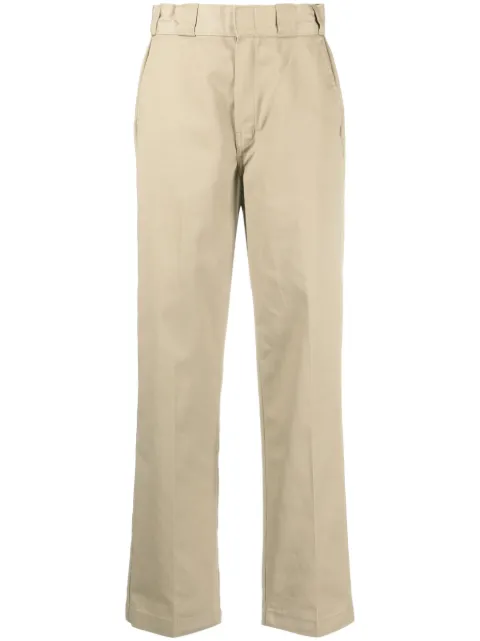 DICKIES Elizaville straight-leg twill trousers Neutrals DK0A4XKBKHK1