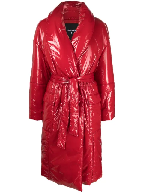 Patrizia Pepe double-breasted padded coat Red 2O0080A335R808