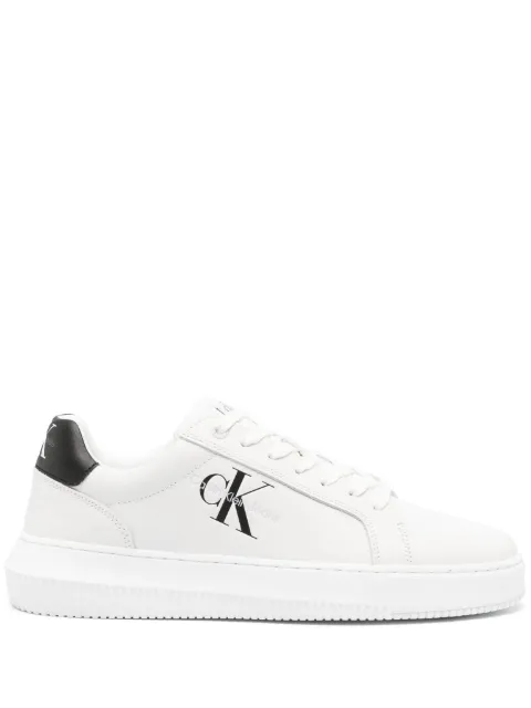 Calvin Klein Jeans logo-print low-top sneakers White YM0YM00681