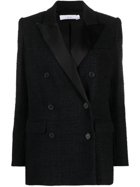 IRO Adelaide double-breasted blazer Black WP07ADELAIDE