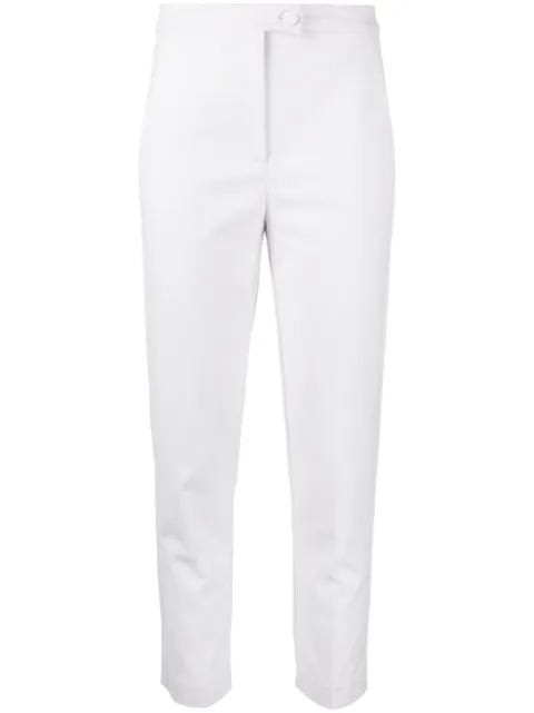 Patrizia Pepe cropped tapered trousers Grey 2P1560A353