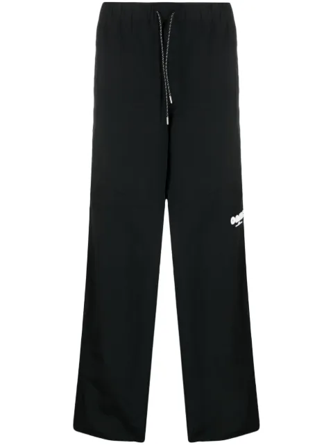OAMC logo-patch track pants Black 23A28OAU44NYL00823