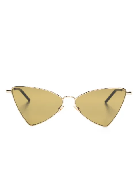 Saint Laurent Eyewear Jerry logo-embossed sunglasses Gold SL303JERRY