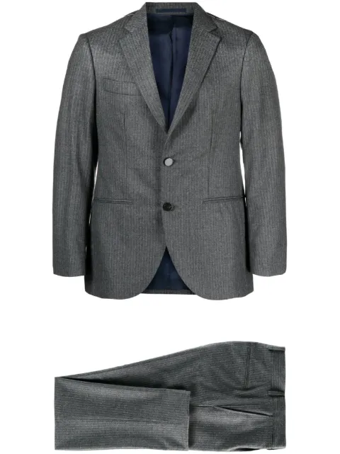 D4.0 pinstripe-pattern single-breasted blazer Grey 499863