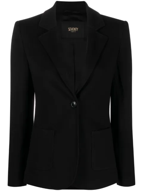 Seventy single-breasted blazer Black GI0781580021
