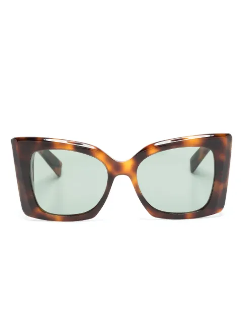 Saint Laurent Eyewear Blaze tortoiseshell-effect sunglasses Brown SLM119BLAZE