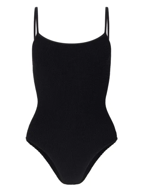 Hunza G Pamela crinkle swimsuit Black PAMELASWIMCRINKLE