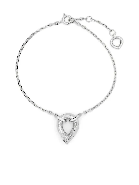 Tabayer 18kt white gold Oera diamond chain bracelet Silver YBLT43