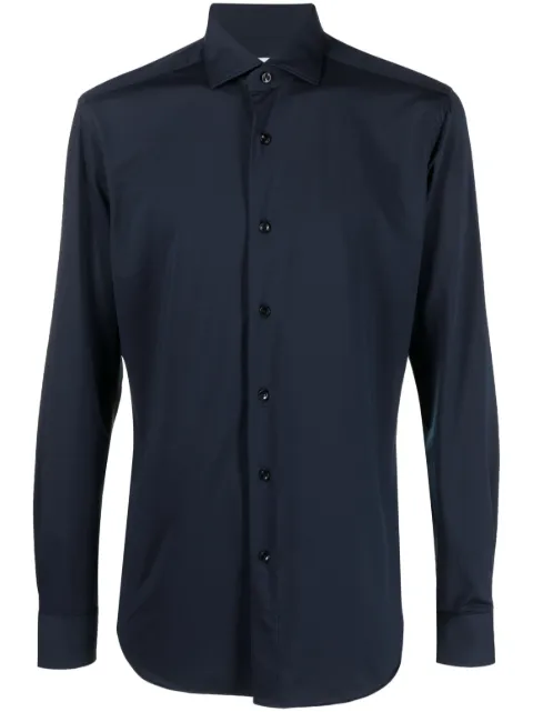 Xacus Active stretch-jersey shirt Blue ACT558ML11460
