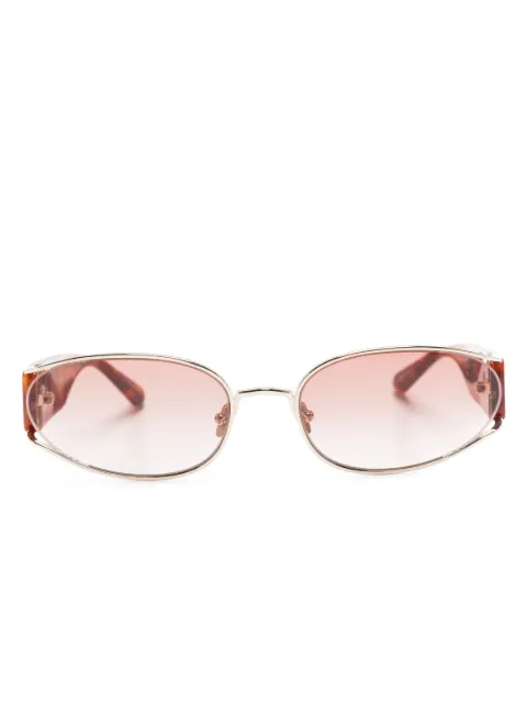 Linda Farrow Shelby oval-frame sunglasses Brown LFL1157