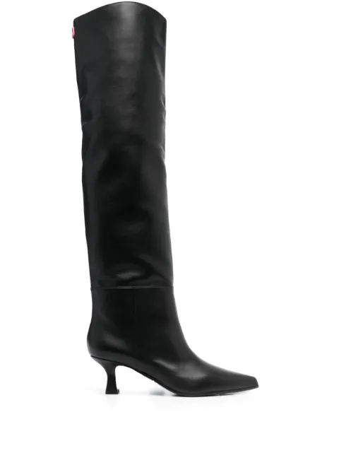 3juin 70mm knee-length high boots Black 324W9001J0871