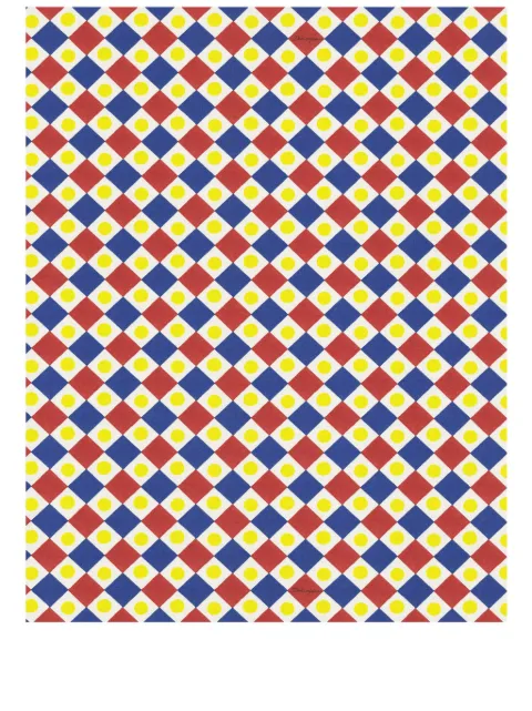 Dolce & Gabbana geometric-print wallpaper Red TCW007TCAI9