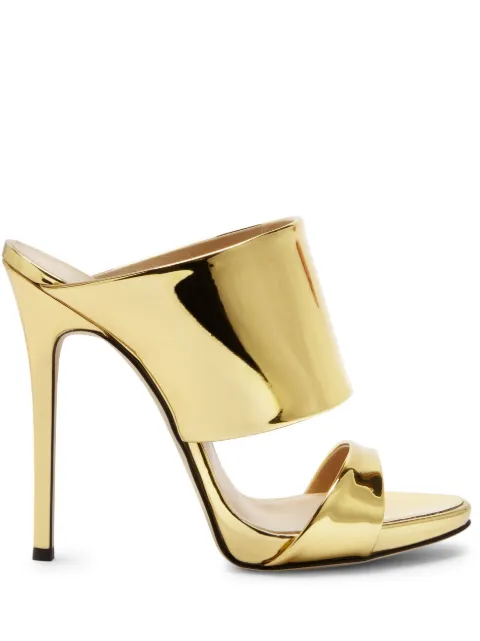 Giuseppe Zanotti Andrea metallic-finish sandals Gold I000072H02