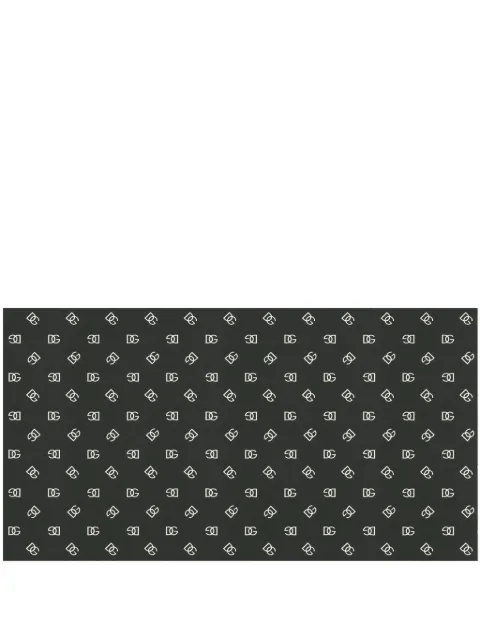 Dolce & Gabbana monogram-logo wallpaper Black TCW007TCAHO