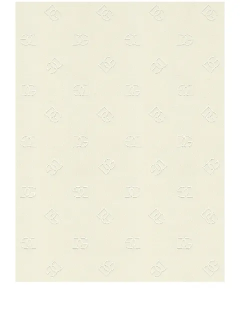 Dolce & Gabbana monogram-print wallpaper White TCW007TCAHO
