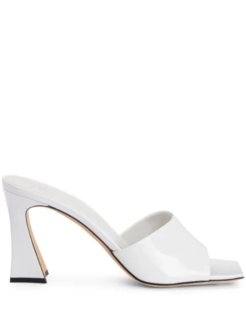 Giuseppe Zanotti 85mm Solhene sandals White E300053003