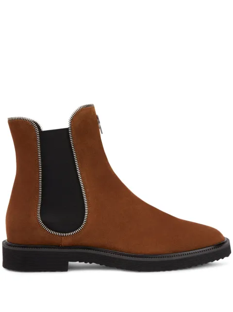 Giuseppe Zanotti Jaky suede Chelsea boots Brown IU00081H04