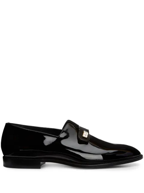 Giuseppe Zanotti Marty patent leather loafers Black EU20017001