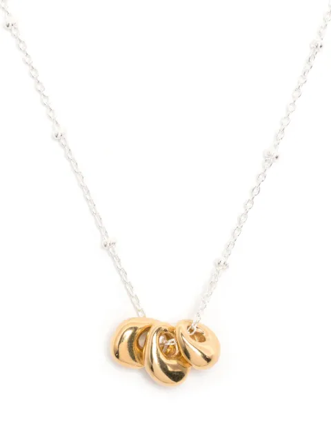 DOWER AND HALL Nugget Trio pendant necklace Gold NP236V18