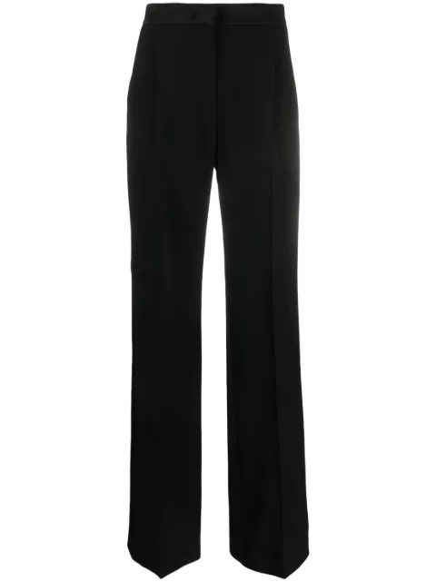 Alberta Ferretti tailored-cut wide-leg trousers Black AEF242U03266618