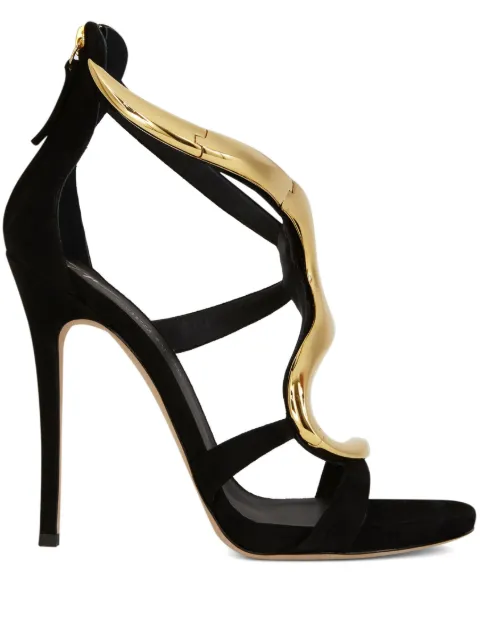 Giuseppe Zanotti Venere 120mm stiletto sandals Black E100043002