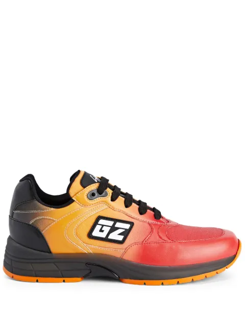 Giuseppe Zanotti New GZ Runner lace-up low-top sneakers Red RM30062003