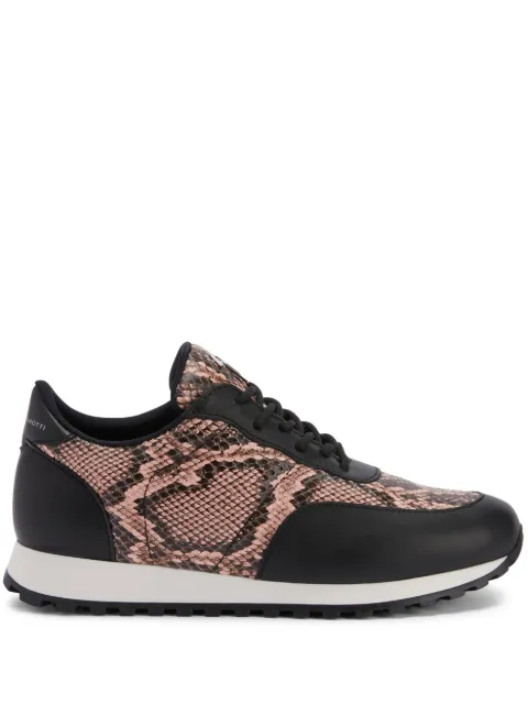 Giuseppe Zanotti Jimi Running lace-up low-top sneakers Black IU10057K02