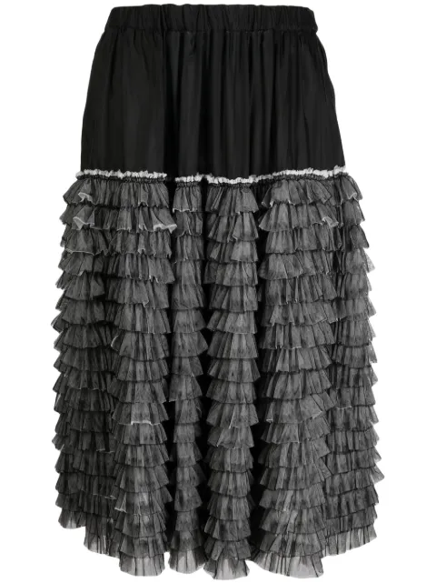 Black Comme Des Garçons textured-finish pleat-detailing shorts Black 1LS010